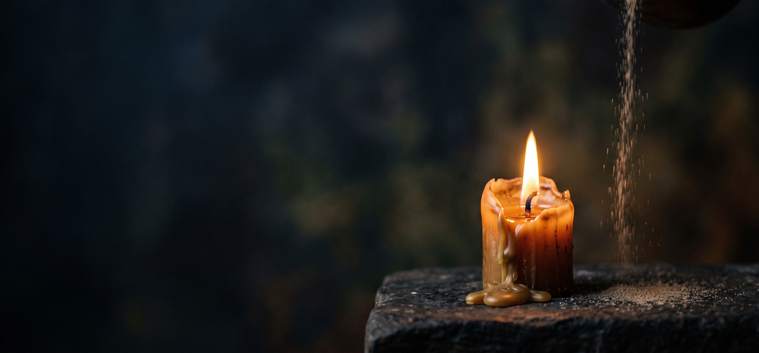 Melting candle with falling sand symbolizing Louisiana's one-year wrongful death filing deadline